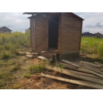 Хозблок с козырьком