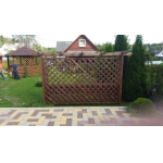 Пергола со скамейкой 3m