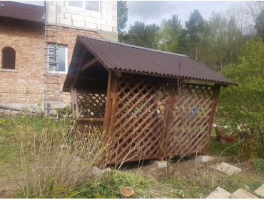Беседка 3х2 (3 скамьи)