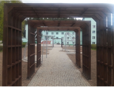 Пергола арочная